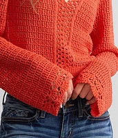 Crochet Cropped Sweater