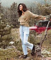 Color Pop Metallic Sweater
