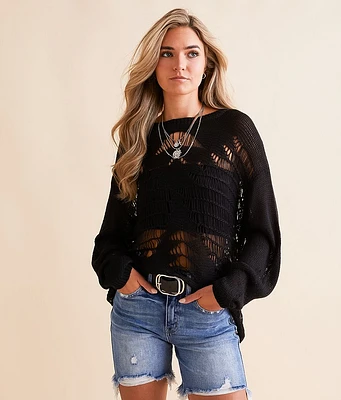 Daytrip Destructed Sweater