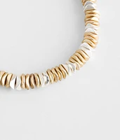 Metallic Disc Bracelet