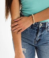 Metallic Disc Bracelet