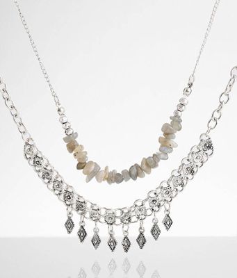 BKE 2 Pack Layered Necklace Set