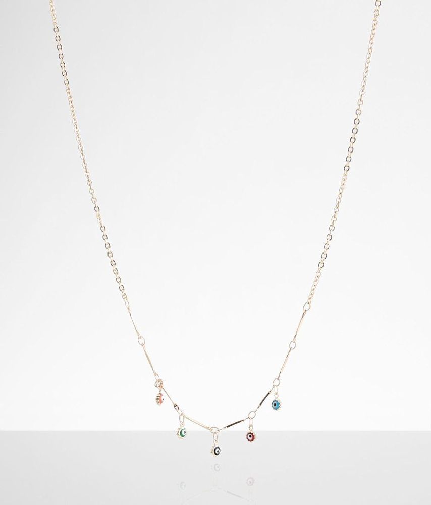 boutique by BKE Dainty Eye Necklace