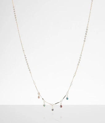 Dainty Eye Necklace