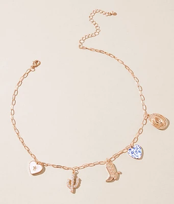 Multi Charm Necklace
