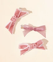 6 Pack Bow Hair Clips