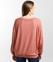 Textured Rib Knit Top