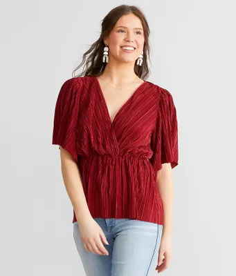 Daytrip Pleated Top