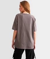 Rhinestone Oversized T-Shirt