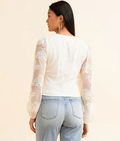 Floral Lace Top
