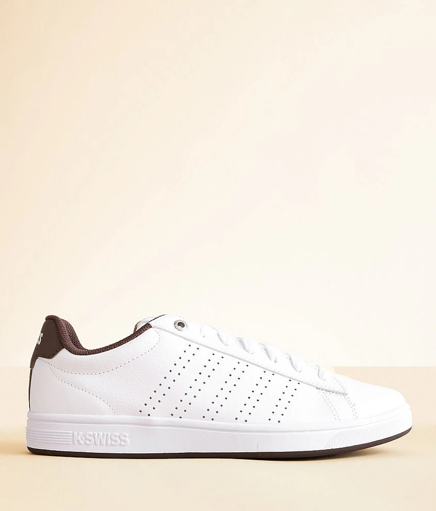 K-Swiss Base Court Leather Sneaker