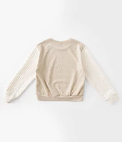 Girls - Pieced Pullover