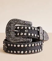 Glitz Jean Leather Belt