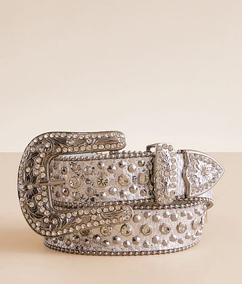 Western Glitz Leather Belt