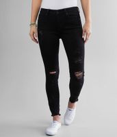 Kan Can Mid-Rise Ankle Skinny Stretch Jean