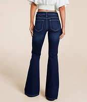 Mid-Rise Flare Stretch Jean