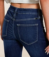 Mid-Rise Flare Stretch Jean