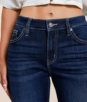 Mid-Rise Flare Stretch Jean