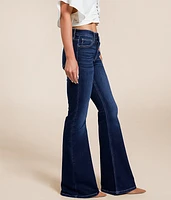 Mid-Rise Flare Stretch Jean