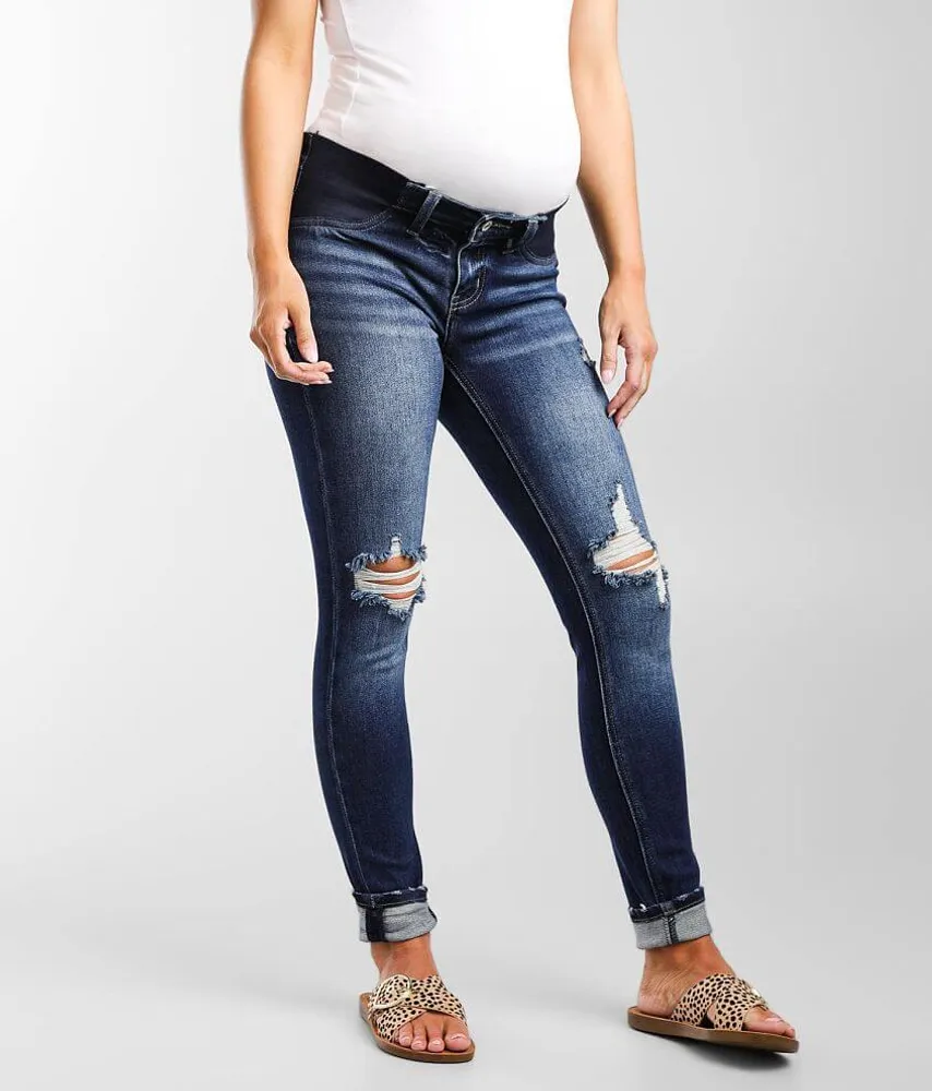 Kan Can Maternity Skinny Stretch Jean