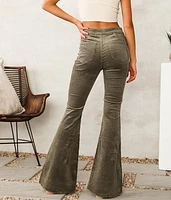 High Rise Corduroy Super Flare Pant