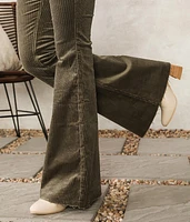High Rise Corduroy Super Flare Pant