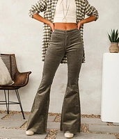 High Rise Corduroy Super Flare Pant