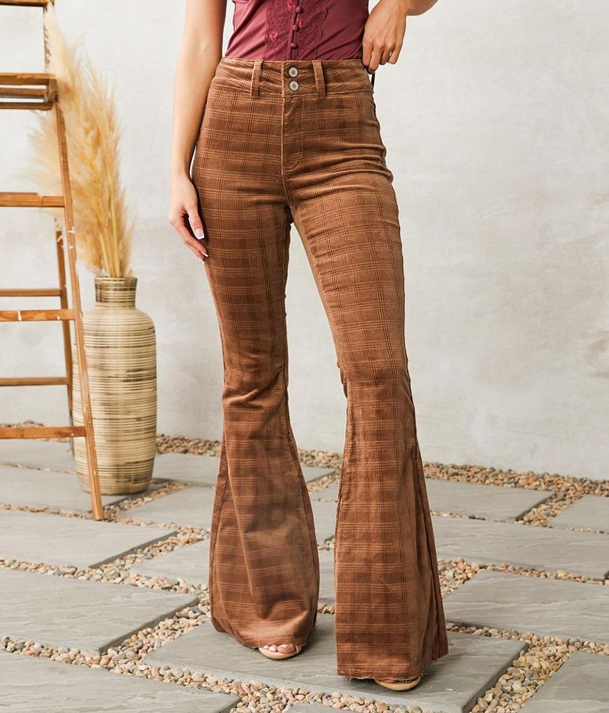 KanCan Kan Can Ultra High Rise Corduroy Super Flare Pant