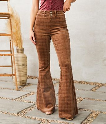 Kan Can Ultra High Rise Corduroy Super Flare Pant