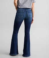 Mid-Rise Flare Stretch Jean