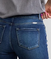 Mid-Rise Flare Stretch Jean