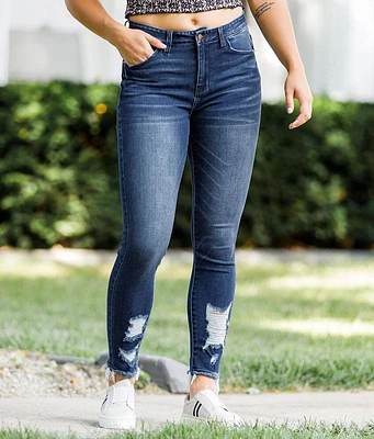 Kurvy Mid-Rise Ankle Skinny Jean