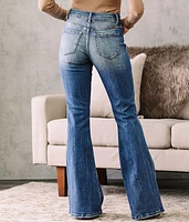 Mid-Rise Flare Stretch Jean