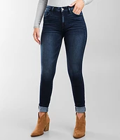 Kurvy Mid-Rise Ankle Skinny Stretch Jean