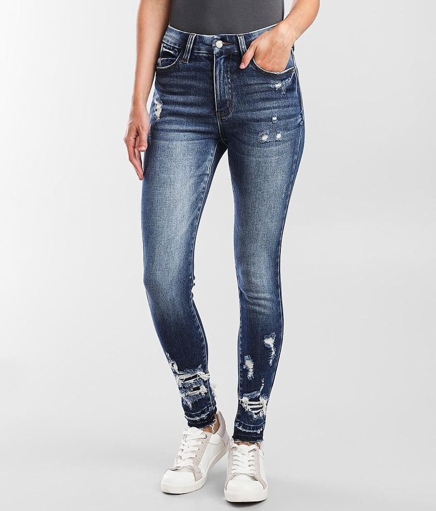 Kan Can Signature High Rise Ankle Skinny Jean