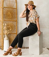 Kurvy Mid-Rise Ankle Skinny Jean
