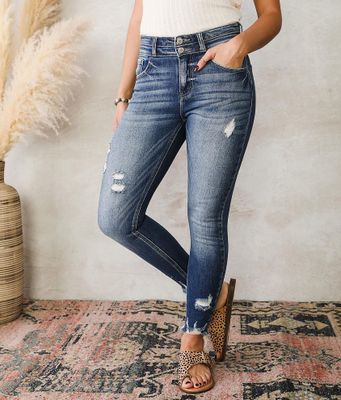 Kan Can Signature Ultra High Rise Ankle Skinny Jean