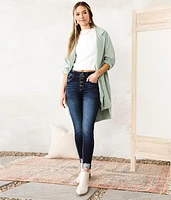 High Rise Ankle Skinny Jean