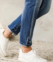 Mid-Rise Ankle Straight Jean
