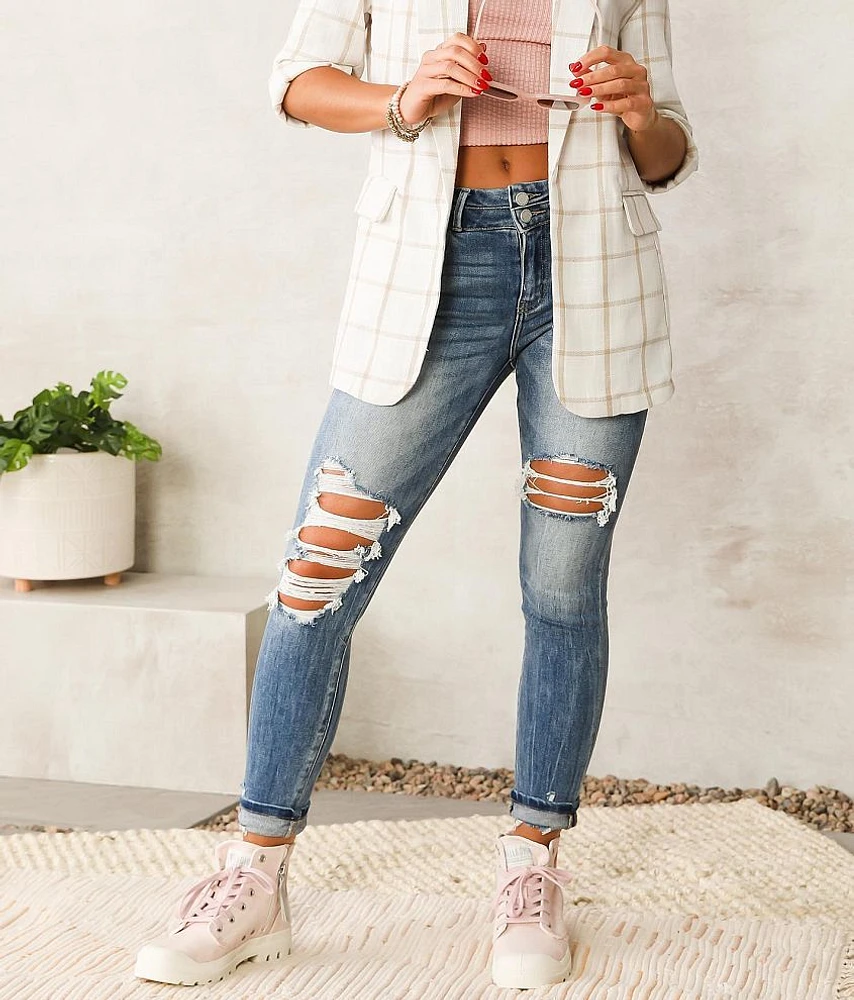 Kurvy Mid-Rise Ankle Skinny Jean
