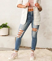 Kurvy Mid-Rise Ankle Skinny Jean