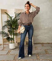 Kurvy Ultra High Flare Jean
