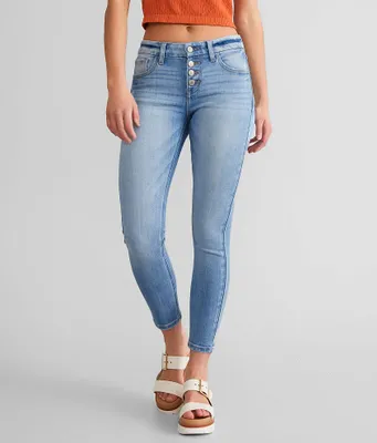 Kan Can Signature Mid-Rise Ankle Skinny Stretch Jean