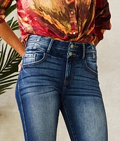 High Rise Split Ankle Skinny Jean