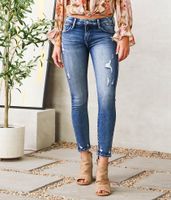 Kan Can Signature Low Rise Ankle Skinny Stretch Jean