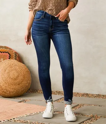 Kan Can Signature High Rise Ankle Skinny Stretch Jean