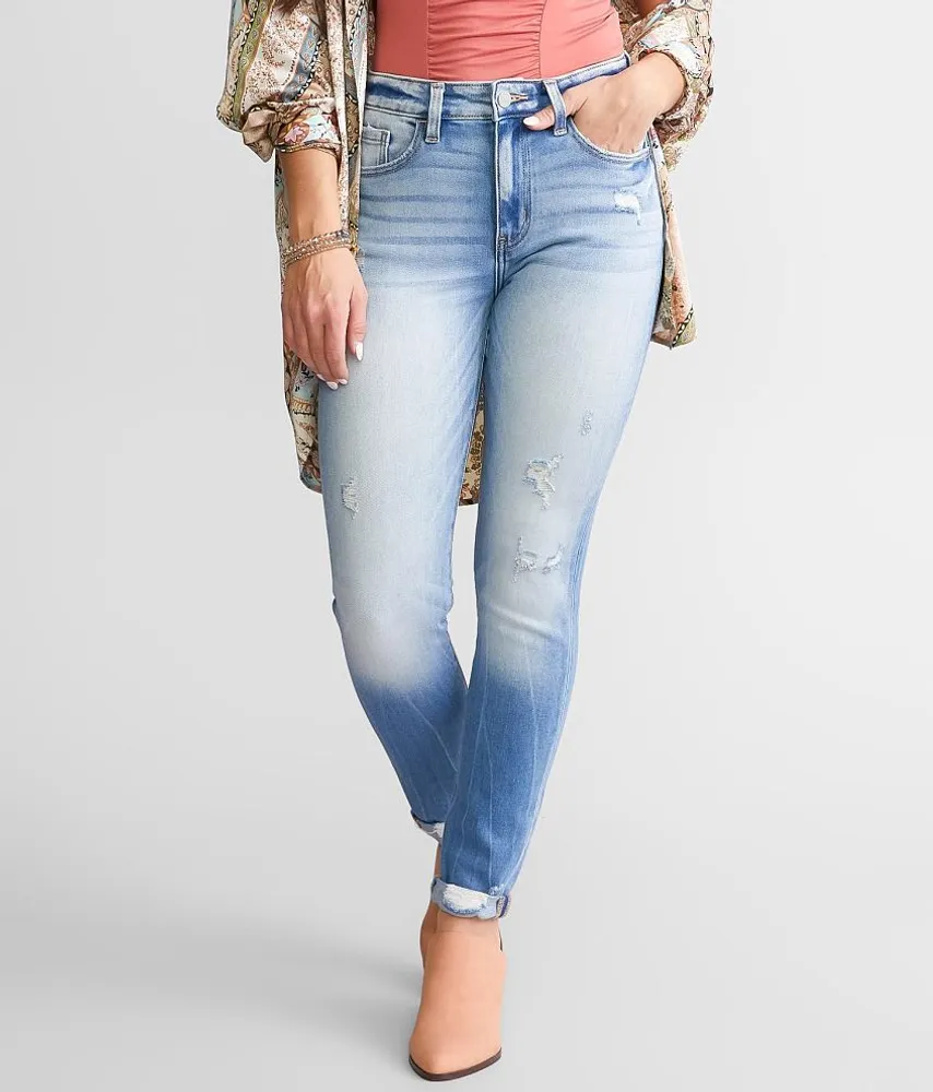 Kan Can Signature High Rise Ankle Skinny Stretch Jean
