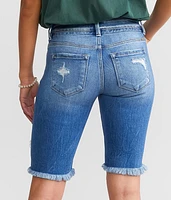 Mid-Rise Bermuda Stretch Short