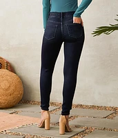 High Rise Ankle Skinny Stretch Jean