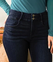 High Rise Ankle Skinny Stretch Jean